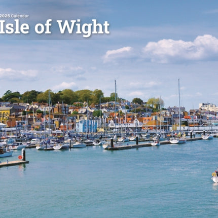 Isle of Wight A4 Calendar 2025