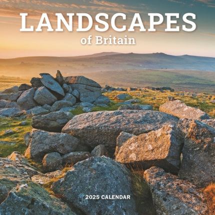 Landscapes of Britain A4 Calendar 2025