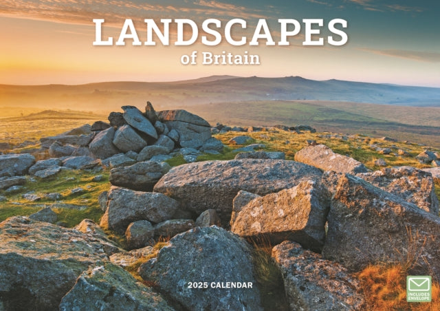 Landscapes of Britain A4 Calendar 2025