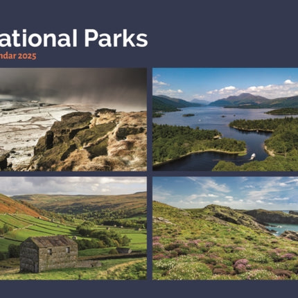 National Parks A4 Calendar 2025