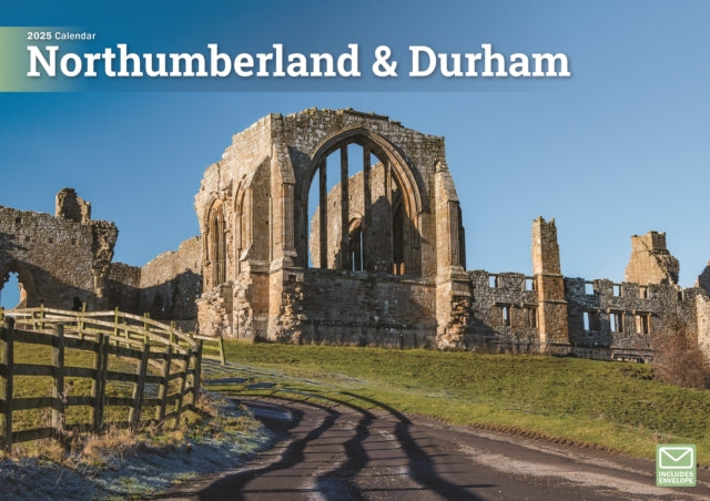 Northumberland  Durham A4 Calendar 2025