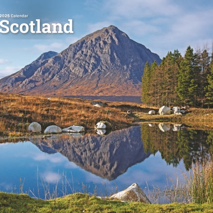 Scotland A4 Calendar 2025