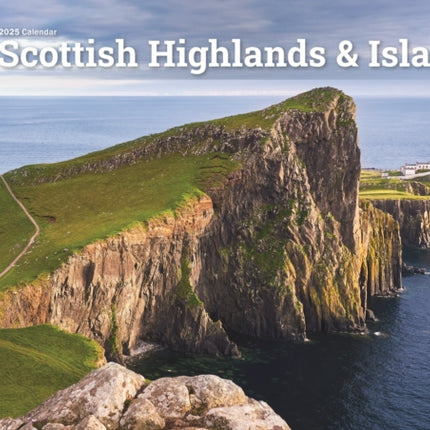 Scottish Highlands  Islands A4 Calendar 2025