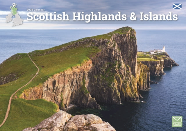 Scottish Highlands  Islands A4 Calendar 2025