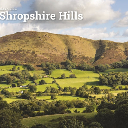 Shropshire Hills A4 Calendar 2025