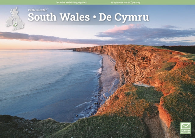 South Wales A4 Calendar 2025