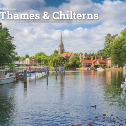 Thames  Chilterns A4 Calendar 2025