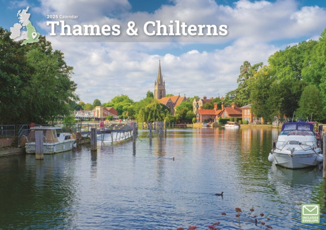 Thames  Chilterns A4 Calendar 2025