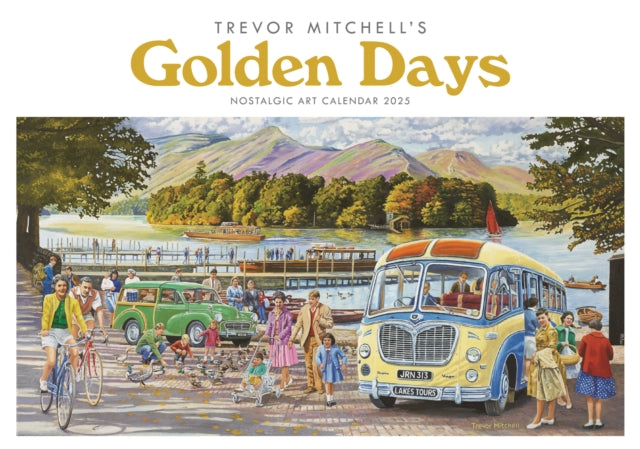 Golden Days Trevor Mitchell A4 Calendar 2025