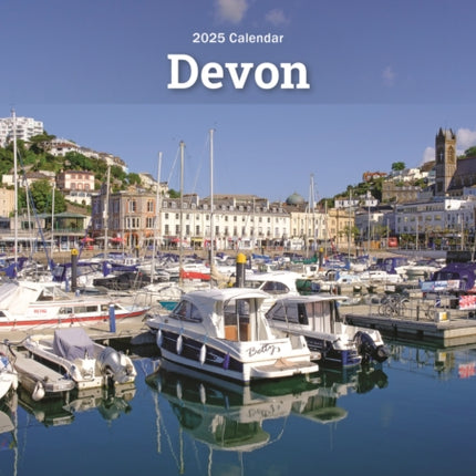 Devon A5 Calendar 2025