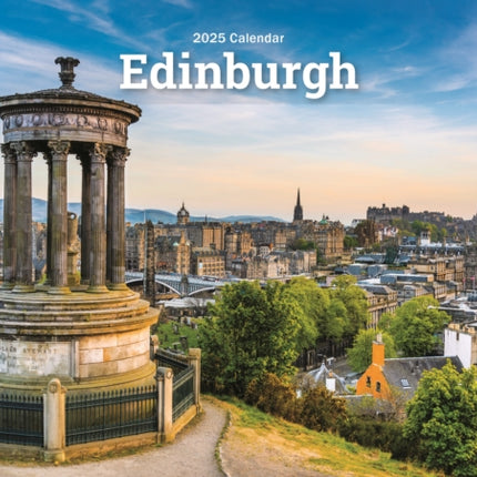 Edinburgh A5 Calendar 2025