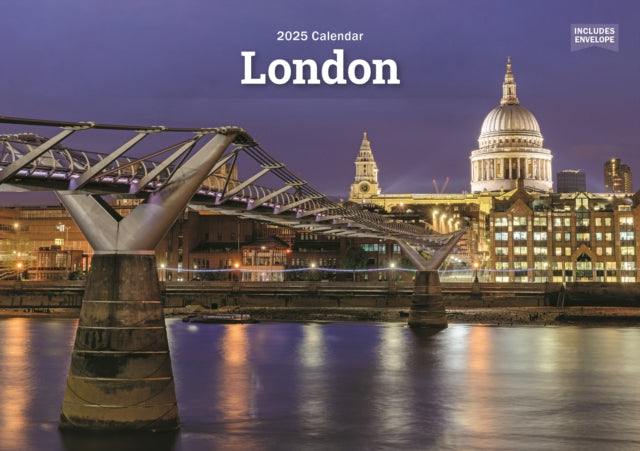 London A5 Calendar 2025