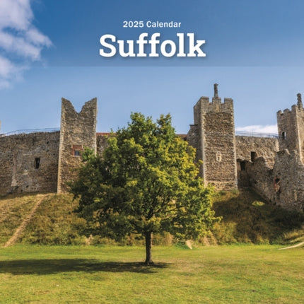 Suffolk A5 Calendar 2025