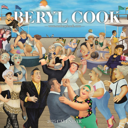 Beryl Cook Square Wall Calendar 2025