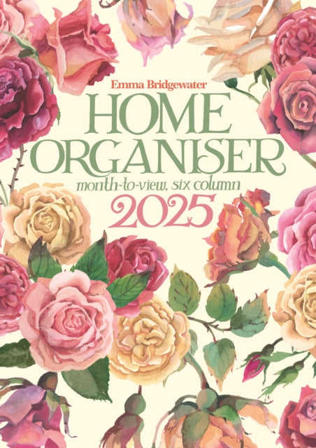 Emma Bridgewater Roses All My Life Planner A3 Calendar 2025