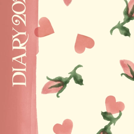 Emma Bridgewater Little Rose Bud A6 Diary 2025