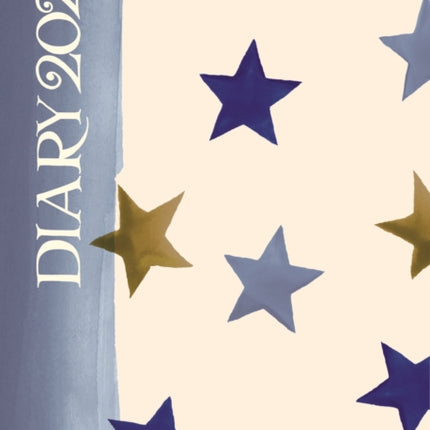 Emma Bridgewater Stormy Stars A6 Diary 2025