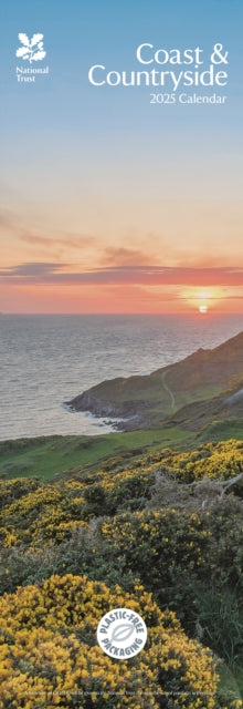 National Trust Coast  Countryside Slim Calendar 2025