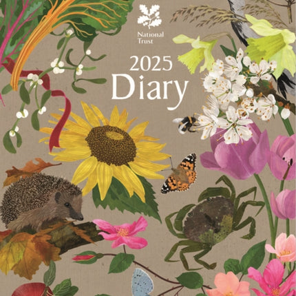 National Trust Illustrated Deluxe Diary A5 2025