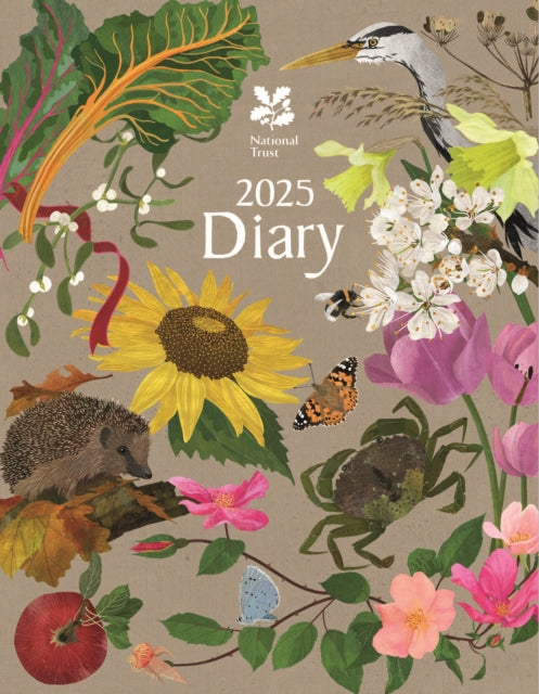 National Trust Illustrated Deluxe Diary A5 2025