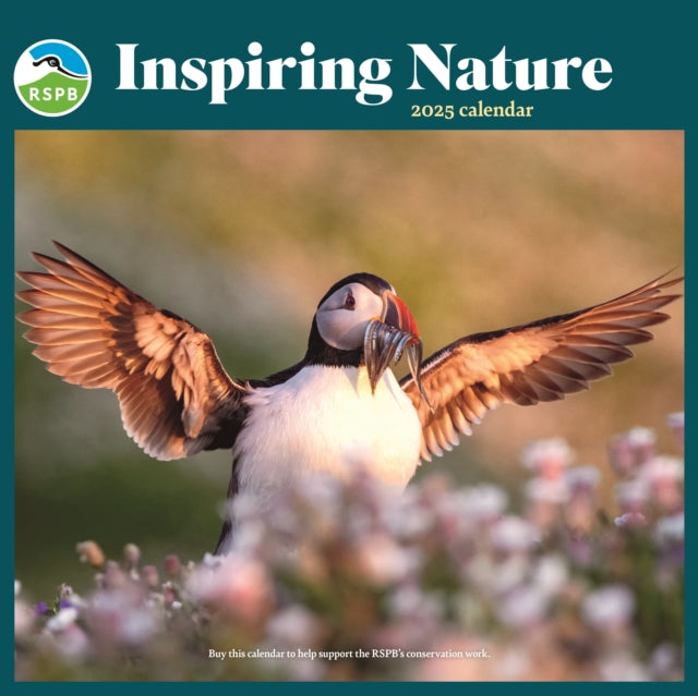 RSPB Inspiring Nature Photo Competition Wiro Wall Calendar 2025