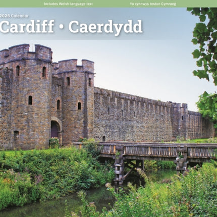 Cardiff A4 Calendar 2025