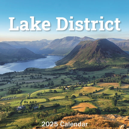 Lake District Mini Easel Desk Calendar 2025