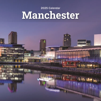 Manchester A5 Calendar 2025