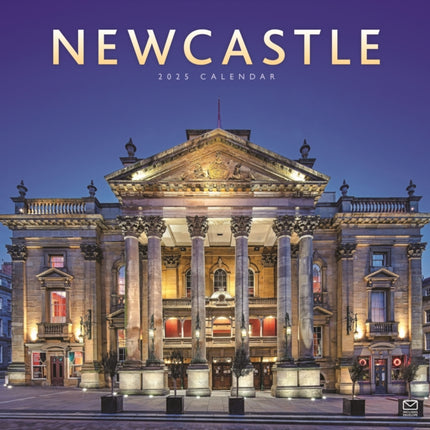 Newcastle Square Wall Calendar 2025