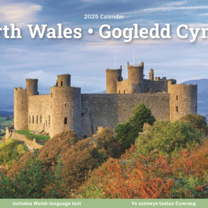 North Wales A5 Calendar 2025