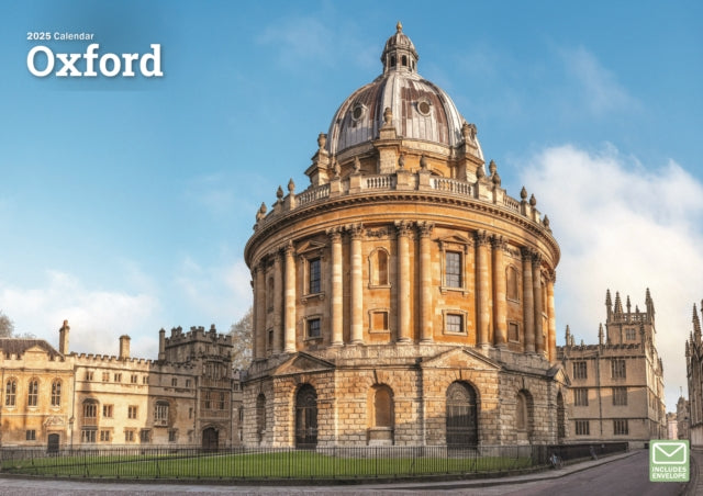 Oxford A4 Calendar 2025