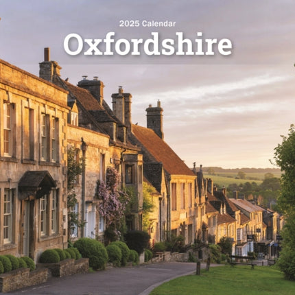 Oxfordshire A5 Calendar 2025