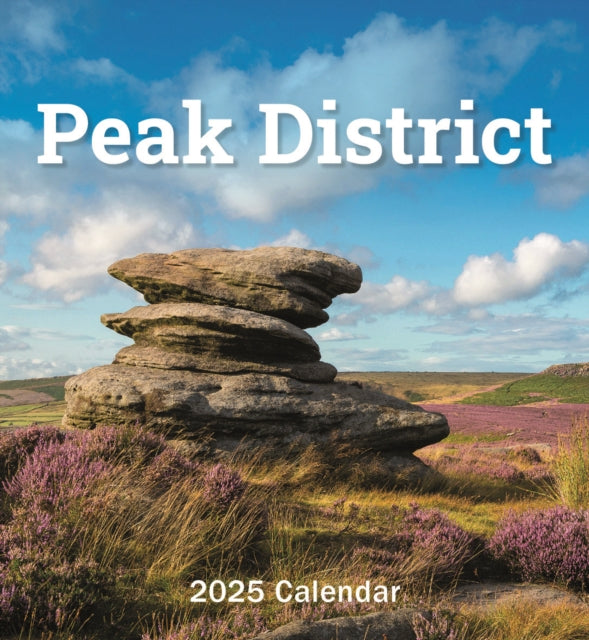 Peak District Mini Easel Desk Calendar 2025