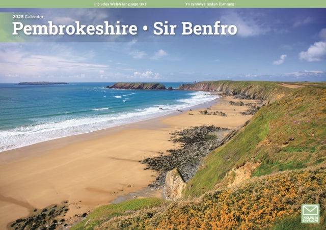 Pembrokeshire A4 Calendar 2025