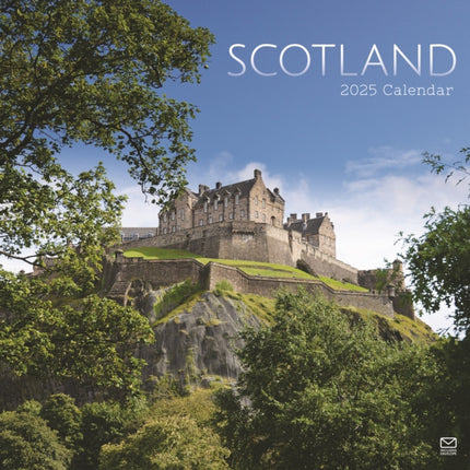 Scotland Square Wall Calendar 2025