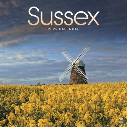 Sussex Square Wall Calendar 2025