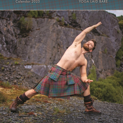 Kilted Yoga A3 Calendar 2025