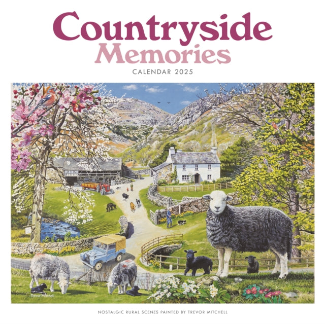 Countryside Memories Trevor Mitchell Wiro Wall Calendar 2025