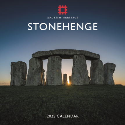 English Heritage Stonehenge Square Mini Calendar 2025