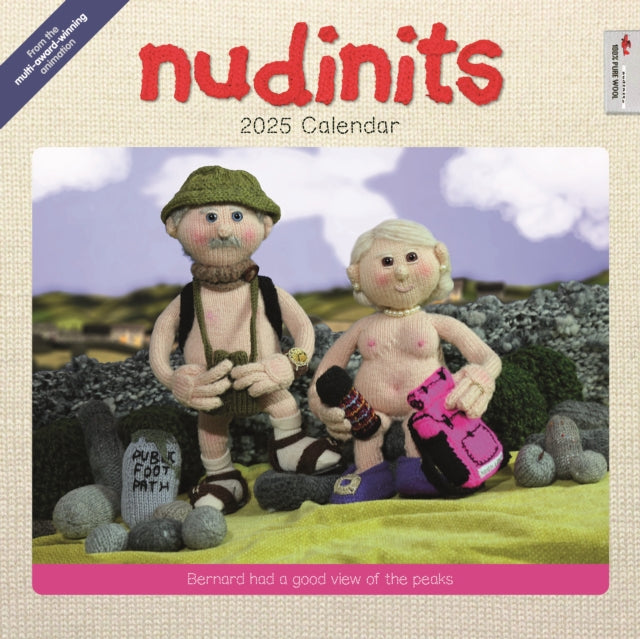 Nudinits Square Wall Calendar 2025