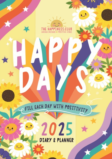 The Happiness Club A5 Diary 2025