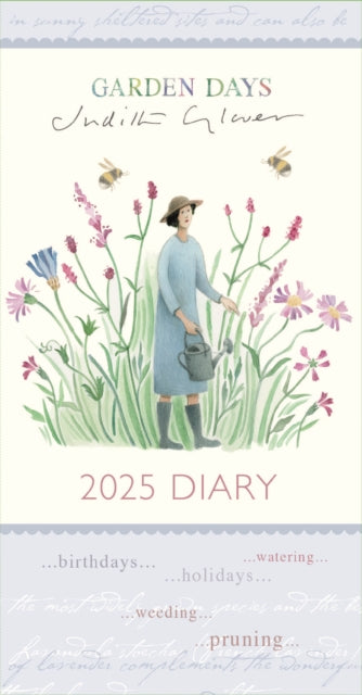 Garden Days Deluxe Slim Diary 2025