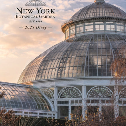 NY Botanical Gardens Deluxe A5 Diary Sunday Start 2025