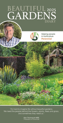 Beautiful Gardens Alan Titchmarsh Slim Diary 2025