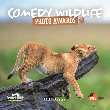 Comedy Wildlife Photography Awards Square Wall Calendar 2025