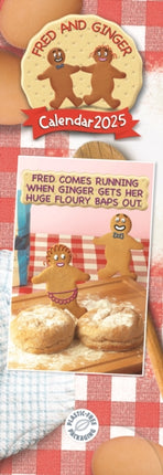 Fred  Ginger Slim Calendar 2025