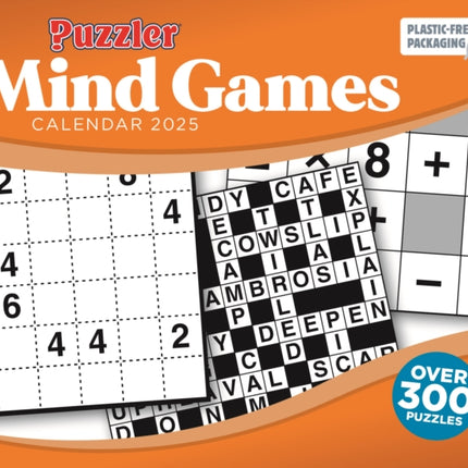 Mind Games Puzzler Box Calendar 2025