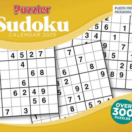 Sudoku Puzzler Box Calendar 2025