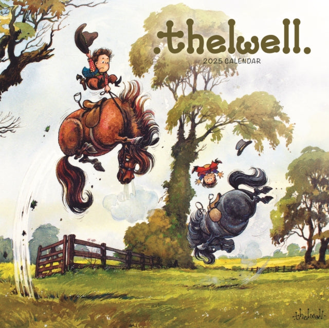 Thelwell Wiro Wall Calendar 2025