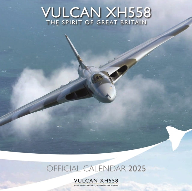 Vulcan XH558 Square Wall Calendar 2025